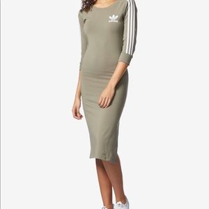 Adidas three stripe dress (S)